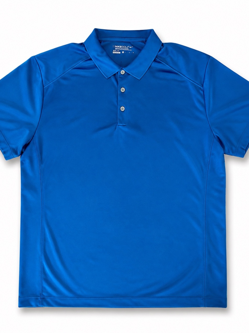 Nike Golf Dri-FIT Men’s Blue Polo Shirt Tour Performance Golf Athletic